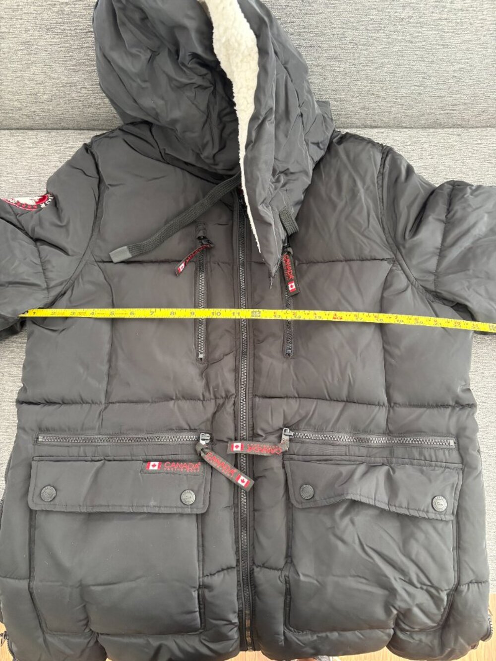 Canada Weather Gear Women’s Black Winter Coat Jacket – Size XL - Picture 6 of 6